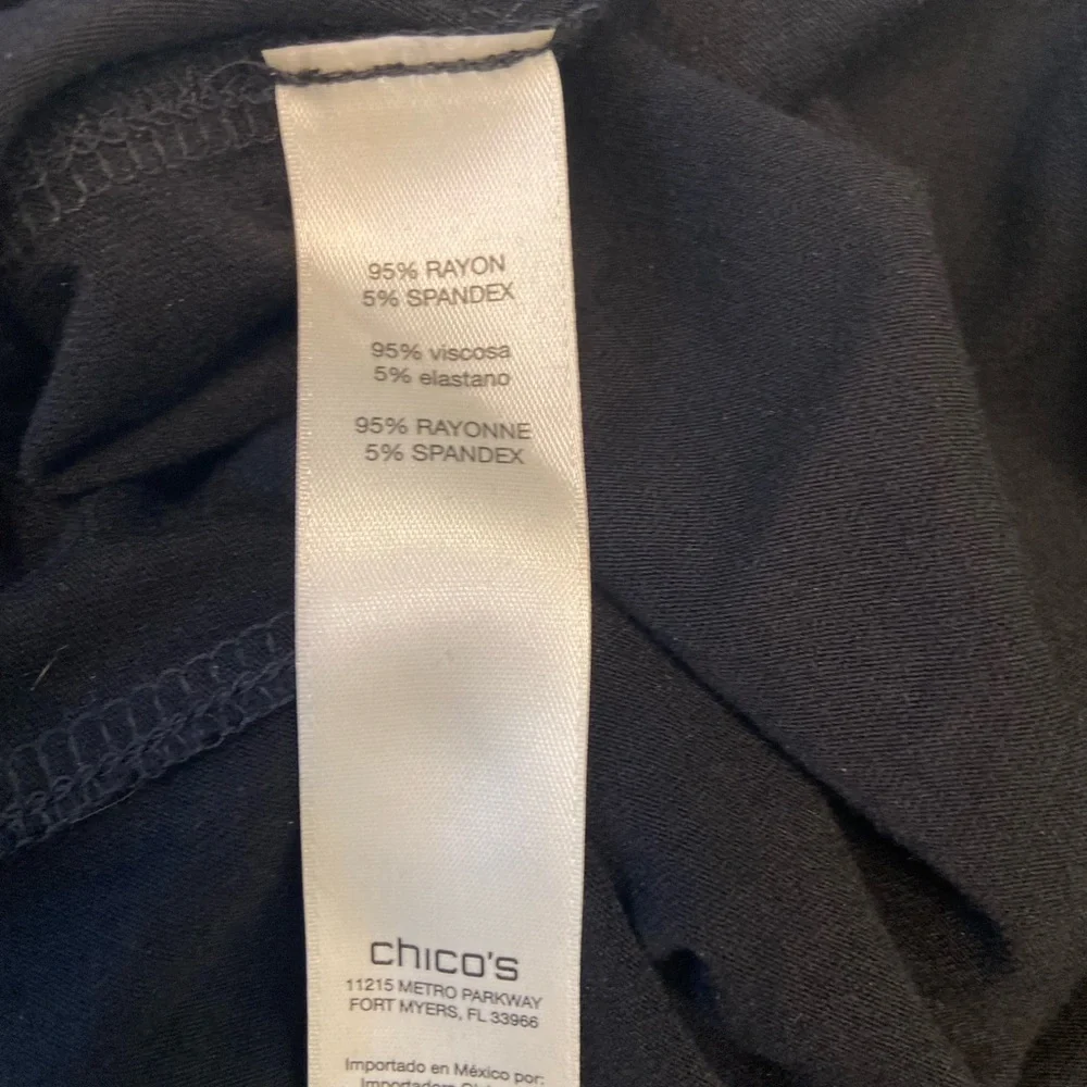 Chico’s Black Maxi Skirt - Flowy Lightweight Silhouette - Picture 4 of 5